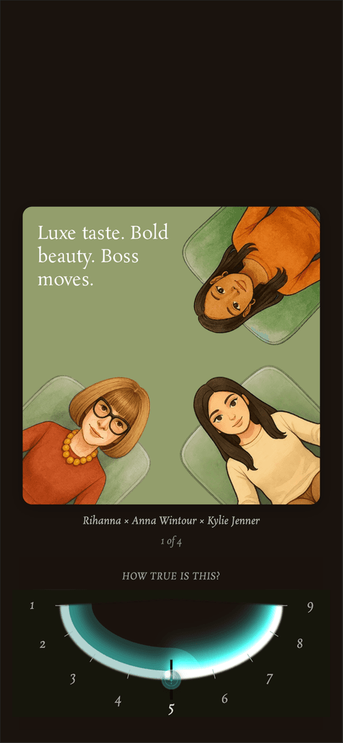 fashion personality result